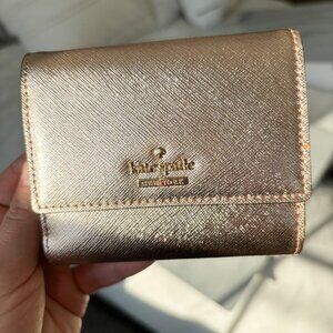 NEW Kate Spade Rose Gold Wallet